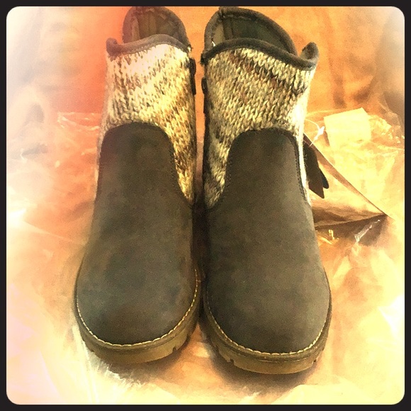 muk luks gerri women's winter boots